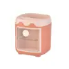 Porta-Caneta Porquinho Fofo Balde de Armazenamento para Mesa de Estudante Balde de Armazenamento de Papelaria para Meninas Crianças Grande Capacidade Criativo