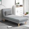 Tumbona de Concubina de Balcón Sofá Cama Individual Sofá Plegable Simple para Apartamento Pequeño Sofá Cama Plegable Alquiler Sofá de Tela Doble Uso