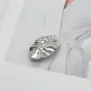 Fivela decorativa de metal plissada irregular estilo europeu e americano, fivela de conexão de lingerie e moda praia de luxo de alta qualidade, fivela de ajuste de cinto