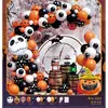 Feliz Halloween Set de Globos de Halloween en Español Suministros para Decoración de Fiestas Amazon Transfronterizo