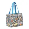 Nuevo bolso de lona ligero y moderno para llevar al trabajo con las comidas, lonchera con aislamiento de aluminio.