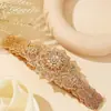 Bata Dorada de Estilo Marroquí para Mujer Transfronteriza de Oriente Medio con Cinturón Decorativo Cadena para la Cintura Joyería para Ropa de Festival