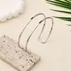 Moda Transfronteiriça Europeia e Americana Estilo Simples Retrô Anel Aberto Geométrico Anel de Braço Liga Leve de Alto Padrão Luxo Feminino