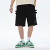 Shorts Modernos de Estilo Americano para Hombre, Verano Delgados Marca de Moda High Street Pantalones de Trabajo, Pantalones Deportivos Casuales Holgados de Cinco Puntos para Hombre
