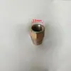 Tapa de tapón de boquilla de aceite de temperatura de molde, rosca interna y externa de 3/8 de pulgada, tapón de 9/16 de pulgada, conector de tapón de tubería de aceite de Teflón