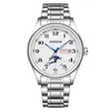 Nuevo Reloj para Hombre Serie Maestro Artesano Fase Lunar Cuatro Manos, Reloj de Negocios Impermeable Luminoso, Popular Reloj para Hombre de Exportación Transfronteriza