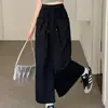 2024 Nuevo Diseño Falda de Línea A para Mujer Verano Cintura Alta Holgada Herramienta Hendidura Falda Midi Cintura Holgada Falda Yamamoto
