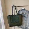 Bolsa de Gran Capacidad para Mujer 2026 Primavera y Verano Nuevo Estilo Retro Diseño de Nicho Bolso de Hombro Único Cruzado Bolso Tote Texturizado para el Trabajo