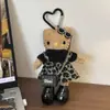 Bolsa Colgante Hello Kitty Piernas Largas Fragancia Ligera Muñeca de Peluche Dibujos Animados Lindo Llavero de Corazón Colgante de Regalo