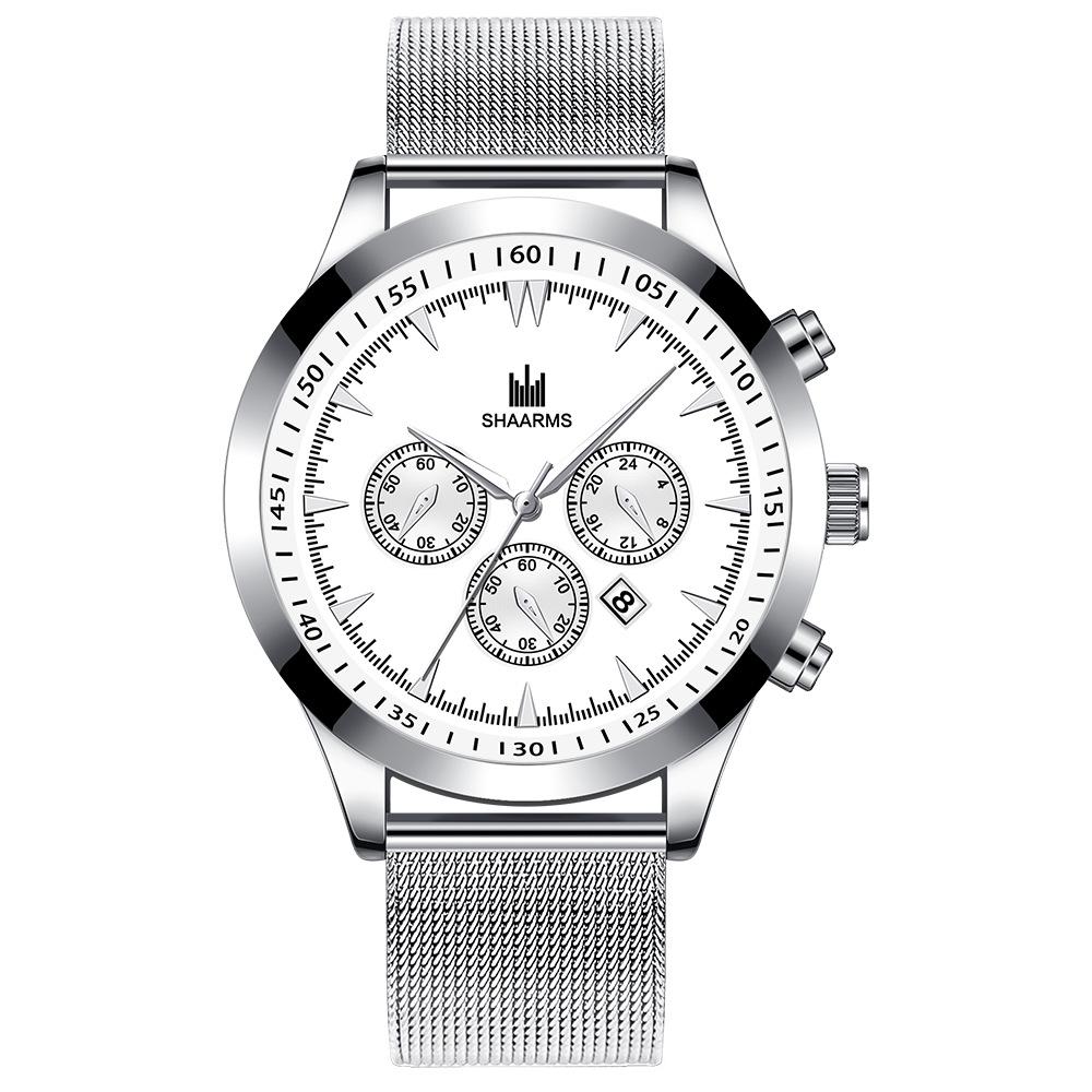 银色网带银壳白面银针