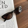 Gafas de Sol Ojo de Gato de Estilo Retro Coreano con Montura Pequeña, Gafas de Sol con Protección Solar y Protección UV, Gafas Modernas y a la Moda, Gafas de Sol