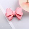 Pinza para el pelo tocado infantil pinza para el pelo lazo tridimensional de gamuza banda de goma hecho a mano accesorios para el pelo de niña bolsa para zapatos material diy
