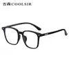 Nuevas Gafas Cuadradas Elegantes para Hombre, Aptas para Lentes Graduados, Bloqueo de Luz Azul, Lentes Sin Graduar, Gafas de Montura Grande Modelo 9585