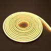 Tira de Luz LED de Neón Curva Impermeable Ip68 de Silicona 1010 Bajo Voltaje Flexible de Silicona Emisora de Luz por Ambos Lados Producto de Venta Caliente Transfronterizo