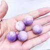 Ornaments de bola de cristal natural para atacado Bola de cristal natural Cristal multicristalino Conjunto das Sete Estrelas Acessórios de joalheria DIY