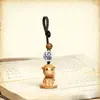 Ciprés Zodiaco Dibujos Animados Pareja de Madera Cadena para Teléfono Bolso Colgante Llavero Atracción Turística Puesto Accesorios Fabricante Mayorista