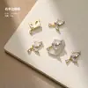 Novos Acessórios de Unha Meia Borboleta com Zircônia Tendência, Estilo Metal Brilhante de Luxo Leve, Decorações de Unha de Alta Qualidade Atacado