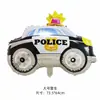 Nuevo Globo de Película de Aluminio de Coche de Dibujos Animados Globo de Feliz Cumpleaños Decoración de Lugar Globo para Fiesta Infantil