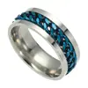 Anillo de Cadena Giratorio de Acero de Titanio para Hombres, Anillo con Abrebotellas de Cerveza Personalizado, Dominante y Genial, Joyería Transfronteriza para Hombres