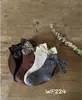 Calcetines Cortos para Niñas, Nuevo Estilo Otoño e Invierno, Calcetines de Algodón de Moda Estilo Coreano para Bebés, Calcetines Sin Costuras para Niños Mayores, Calcetines de Caña Corta para Niñas