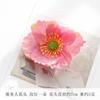 Cabeza de Flor de Amapola Flor Artificial Flor Falsa Hecho a Mano DIY Adornos para Tocados Corsage Decoración Floral de Boda Flor de Amapola