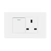 Exportación Transfronteriza Estándar Sudamericano Europeo Británico Americano Tipo 118 15A Socket de Pared Americano Tailandés USB Brasileño