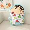 Almohada Manta para Dormir Infantil Periférica de Anime Paquete de Expresiones de Crayon Shin-Chan Almohada Manta Cojín Almohada Dos en Uno