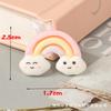 Funda para teléfono de resina de dibujos animados Dumbo Hombre de jengibre Gel crema Caja de papelería Accesorios para el cabello Titular Espejo Accesorios DIY