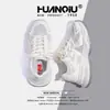 Zapatos de Papá Universales para Mujer Zhq3665 Nuevos Zapatos Deportivos de Malla Transpirable para Verano Delgados Versátiles para Estudiantes Zapatos que Aumentan la Altura