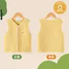 Nova Colete de Lã para Bebê da Primavera de 2024 Colete de Lã para Bebê Cardigã Acolchoado Infantil Colete Infantil Roupa Infantil