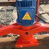 Máquina desoxidante de rieles guía de ferrocarril Chengde, pulido de puntos de soldadura de rieles para almacén de vías férreas