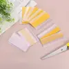 Etiquetas de precio para estantes de supermercado, tiras adhesivas de PVC, estantes de exhibición de tablero de madera transparente, etiquetas de precio para tiendas de conveniencia