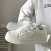 Zapatillas Blancas de Plataforma Gruesa de Nicho para Mujer, Nuevos Zapatos de Plataforma Versátiles para Primavera y Otoño 2026, Zapatillas Deportivas Casuales para Estudiantes