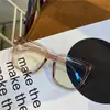 Gafas de Marco Grande de Color Té Frío Se Pueden Adaptar con Lentes Graduados, Bloqueo de Luz Azul, Aspecto Natural, Alto Valor Estético, Gafas Sin Graduación