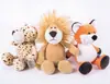 Muñeco Lindo de Animales del Bosque JSQ Jirafa Elefante León Mono Perro Tigre Muñeco de Máquina de Garra Juguete de Peluche