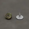 Remache de Aleación de Zinc de 8 mm Botón Metálico de un Solo Lado Hebilla de Fijación para Esquina de Bolsillos de Ropa de Mezclilla Puños de Pantalones Tachuelas para Zapatos