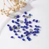 Rhinestones para Decoración de Uñas con Parte Posterior Puntiaguda, Redondos Puntiagudos de 6 mm, Rhinestones Apilados Huazi 33-Corte Super Brillantes, Coloridos al por Mayor