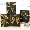 Bolsa de mano con ventana en forma de corazón lista para usar de Kobo Co. - Bolsa de regalo de alta gama, engrosada, empotrada con impresión de logotipo, adecuada para souvenirs