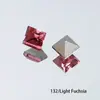 Taladro de uñas Dongzhou Super Flash K9, taladro de punta inferior, accesorios de bricolaje, taladro de vidrio cuadrado de 4 mm, taladro de cristal de forma especial