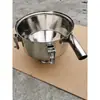 Alimentador de sucção 7,5L corpo do funil em aço inoxidável alimentador funil a vácuo base quadrada armazenamento máquina auxiliar de moldagem por injeção com