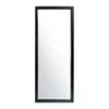 Espejo de puerta de cuerpo entero, espejo de tocador, espejo colgante para puerta, espejo para colgar en la pared, espejo de maquillaje largo tridimensional autoadhesivo para colgar en la pared.