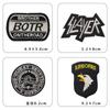 Emblema de bordado plano, terno bordado, adesivos de tecido, jaqueta de plumas, adesivos de remendo de roupas, apliques de moda adulta, reparo de buracos
