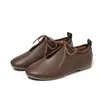 Populares zapatos planos casuales de estilo francés para mujer con lazos, poco profundos y transpirables, zapatos de verano cómodos y versátiles para mujer