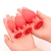 Plug Anal de Silicone Colorido como Diamante, Bolas Anais, Expansor Anal, Brinquedo Sexual para Homens e Mulheres, Ferramenta de Treinamento Alternativa para SM