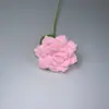 Flor de Rosa de Lana Tejida a Mano con Punta Transfronteriza Mueble Terminado Puesto de Mercado Nocturno Ramo Tejido a Crochet de Lana