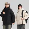 Chaqueta Auténtica de Plumón de Pato Blanco en Liquidación 2025 Nueva Marca de Tendencia Unisex Engrosada Moda Estudiante Abrigo de Pareja