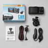 Cámara de Tablero de Grabación Simultánea de Tres Pantallas 1080P HD Visión Nocturna Ángulo Amplio de 130 Grados DVR de Coche Venta al por Mayor de Fábrica
