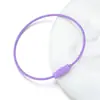 Llavero de Acero Inoxidable Chapado en Oro Real de 16 cm Pulsera de Acero de Titanio de Color Duradero Accesorios para Joyería Hecha a Mano DIY