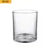Direto da fábrica 90100 porta-velas de vidro Copo de vela pote de vidro de vidro para aromaterapia porta-velas de vidro para aromaterapia