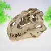 Fabricante de Resina Aquário Tanque de Peixes Ornamentos Planta Aquática Paisagismo Crânio de Resina de Dinossauro Paisagismo/Decoração de Tanque de Peixes
